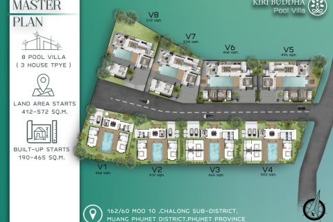 Villa à Wichit, Thaïlande 4 chambres № 170168 - photo 21