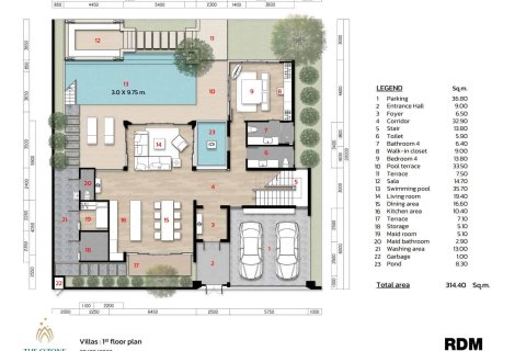 Вилла в Банг Тао, Таиланд с 5 спальнями № 170167 - фото 16