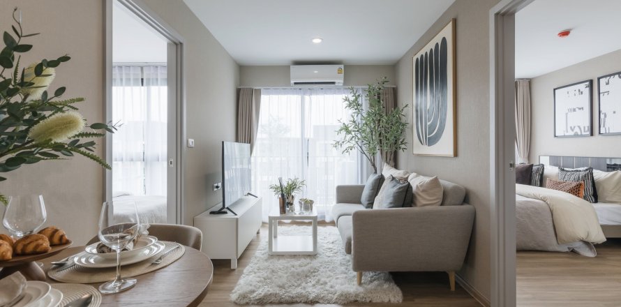 Кондоминиум с 2 спальнями в Бангне, Бангкок, Таиланд № 140768