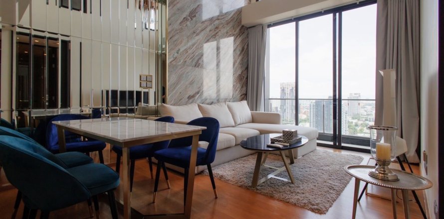 Condo in Khlong Toei, Bangkok, Thailand, 2 bedrooms  № 164326