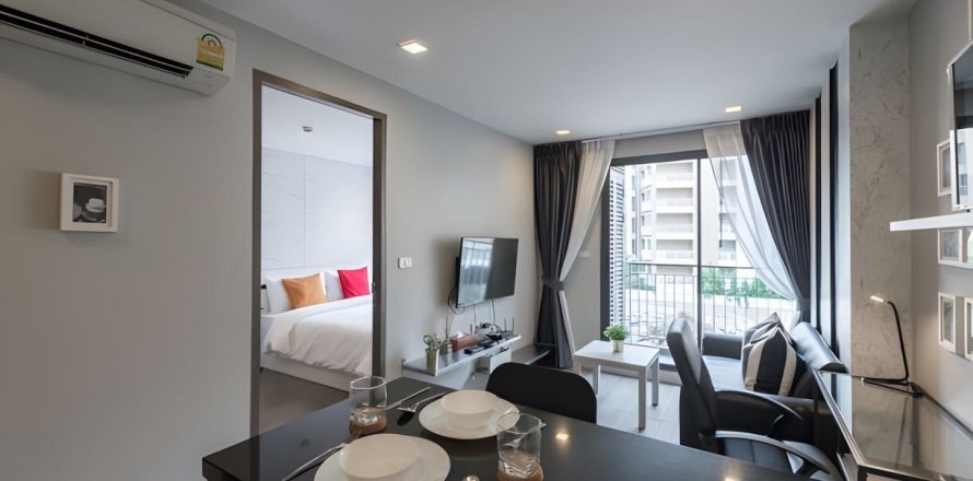 Studio in the Condo in Khlong Toei, Bangkok, Thailand  № 159485