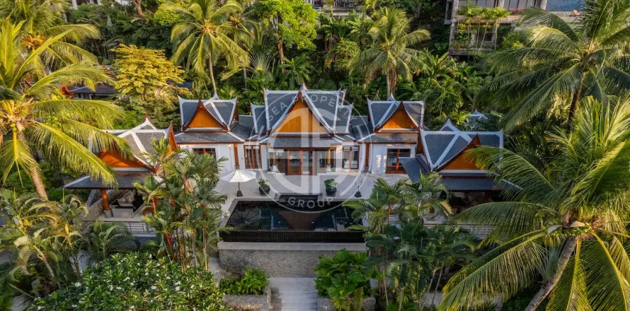 วิลล่าในภูเก็ต, ประเทศไทย 4 ห้องนอน № 190680