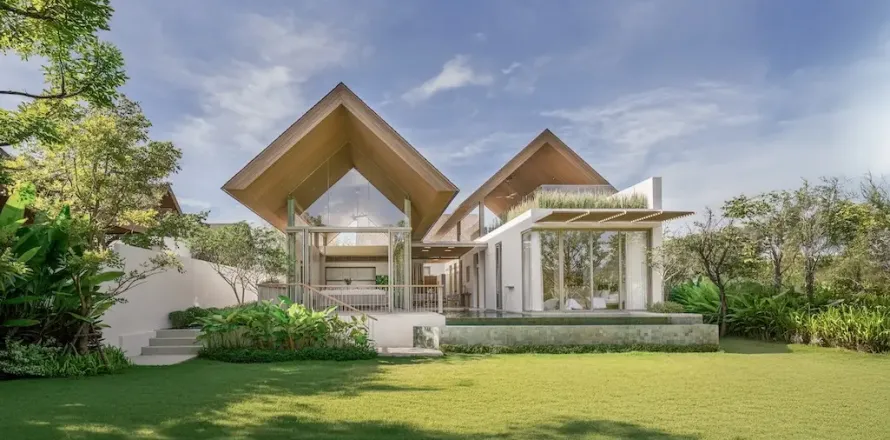 วิลล่าในภูเก็ต, ประเทศไทย 3 ห้องนอน № 190761