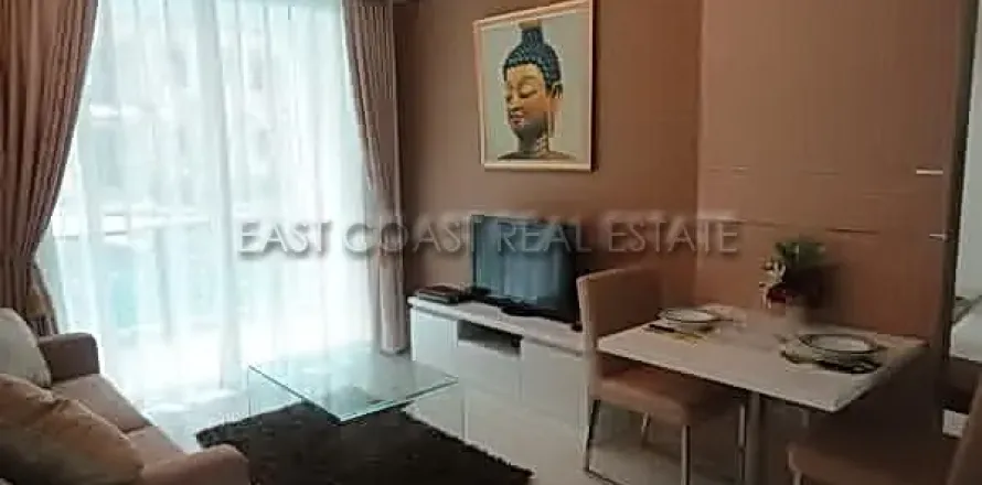 Condominio de 1 dormitorio en Jomtien Beach, Pattaya, Tailandia № 213024