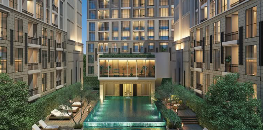 Condo in Bangkok, Thailand, 2 bedrooms  № 176482