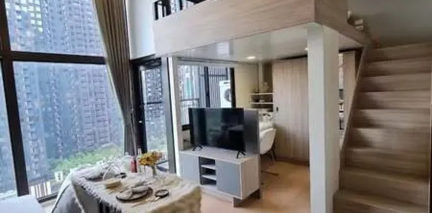 Studio in the Condo in Ratchathewi, Bangkok, Thailand  № 158415