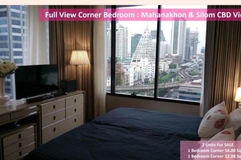 Studio in the Condo in Bang Rak, Bangkok, Thailand  № 158414