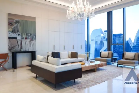 Ático de 3 dormitorios en Pathum Wan, Bangkok, Tailandia № 215401