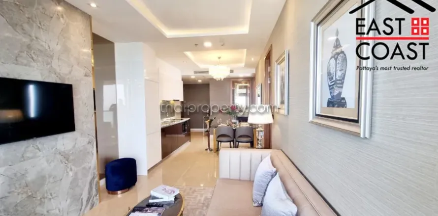 Condominio de 2 dormitorios en Pattaya, Tailandia № 213299