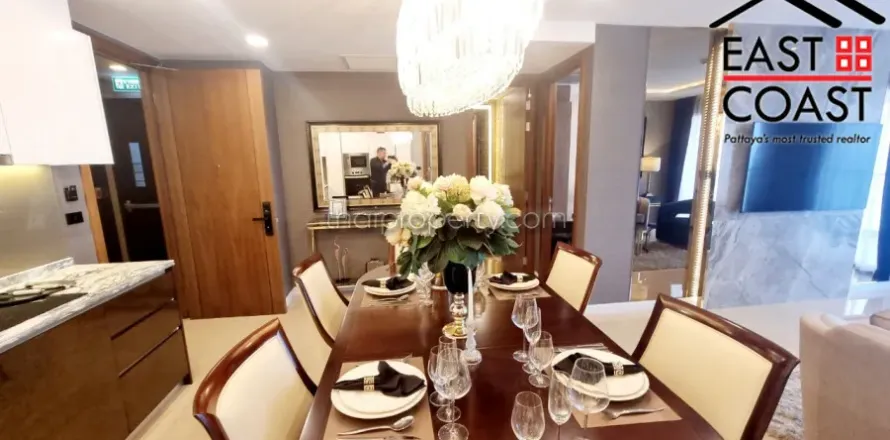 Condominio de 2 dormitorios en Pattaya, Tailandia № 213300