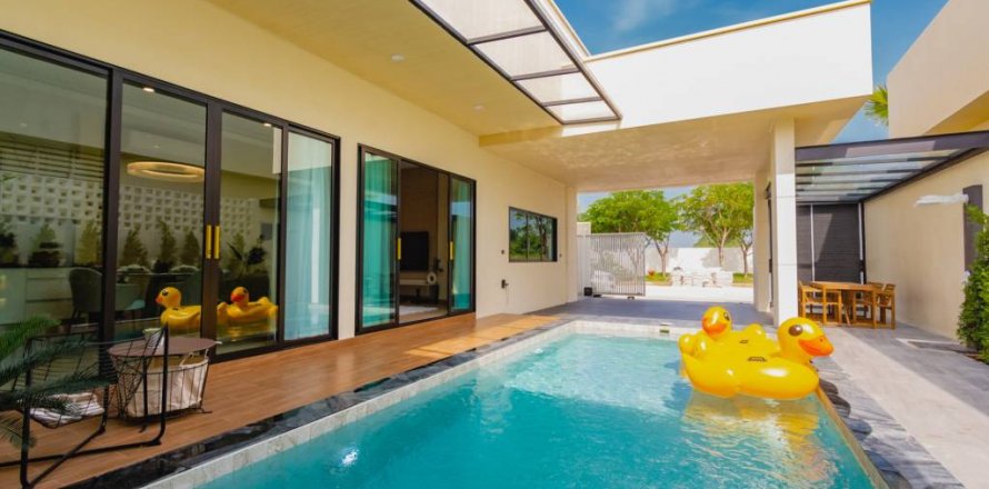 Вилла в Хуа Хине, Таиланд с 3 спальнями  № 116323