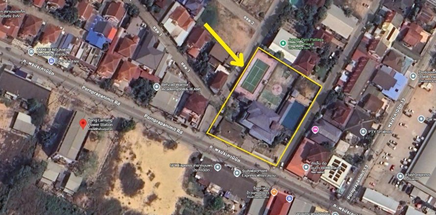 Terrain à Pattaya, Thaïlande 3200 m2 № 157968