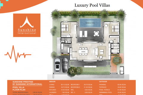 Вилла в Ча-аме, Таиланд с 2 спальнями  № 157966 - фото 18