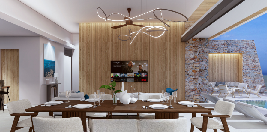 Villa à Ko Samui, Thaïlande 3 chambres № 141589