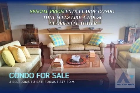 Condo in Watthana, Bangkok, Thailand, 3 bedrooms № 214868