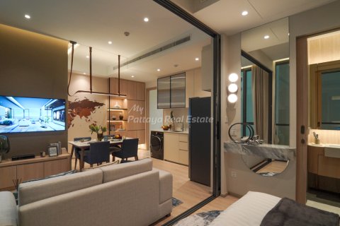 Кондоминиум с 1 спальней в Паттайе, Таиланд № 152538 - фото 16