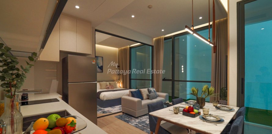 Кондоминиум с 1 спальней в Паттайе, Таиланд № 152538