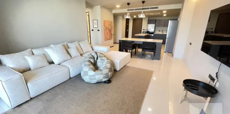 Condominio de 2 dormitorios en Sathon, Bangkok, Tailandia № 214434