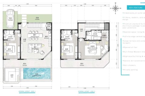 Villa in Ko Samui, Thailand 3 bedrooms № 166026 - photo 13