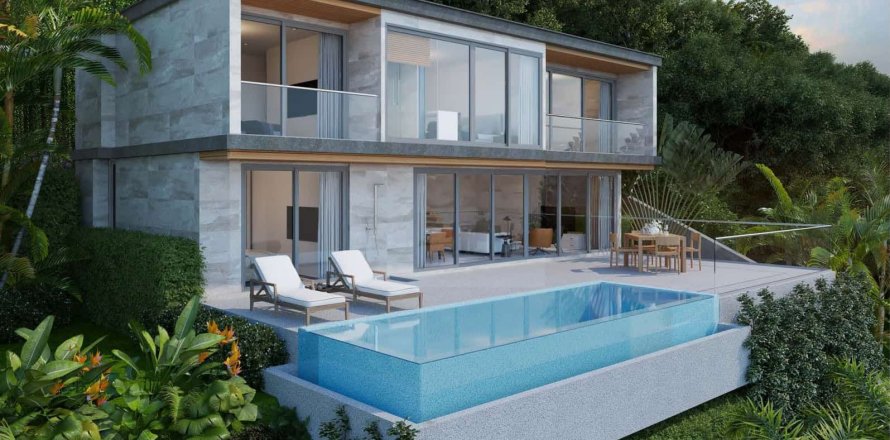 Villa in Wichit, Thailand 4 bedrooms № 166025