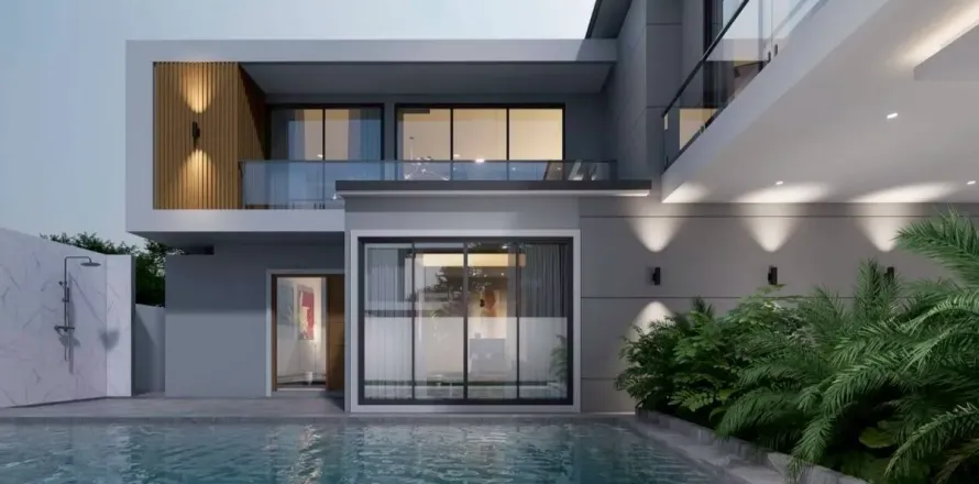 Chalet de 4 dormitorios en Pattaya, Tailandia № 210598