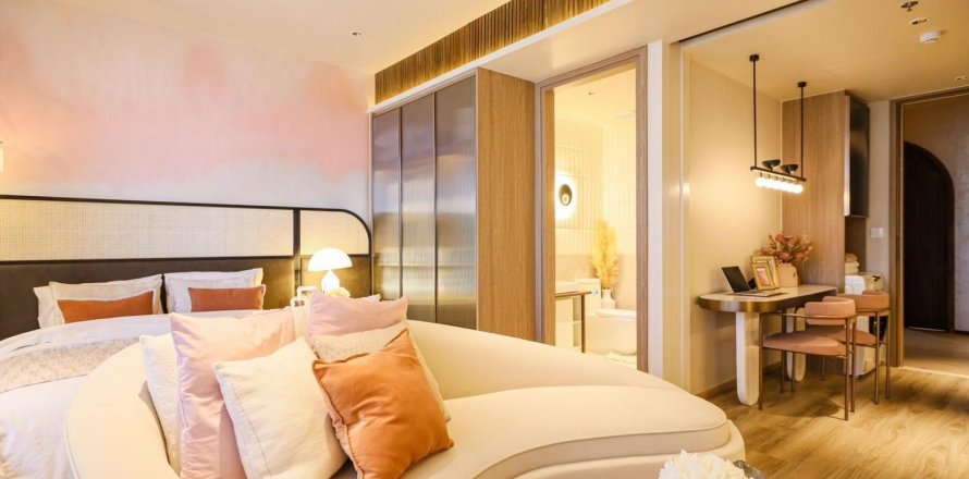 Studio dans le Condo à Pattaya, Thaïlande № 154677