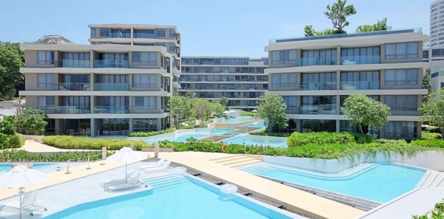 Condo à Hua Hin, Thaïlande, 2 chambres № 154676