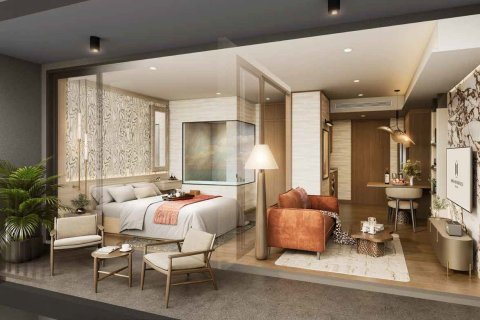 Кондоминиум с 1 спальней в Банг Тао, Таиланд № 170015 - фото 1