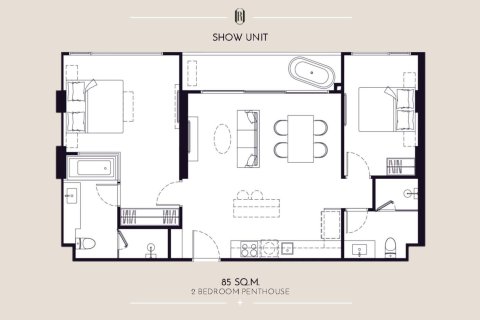 Condo à Bang Tao, Thaïlande, 2 chambres № 170013 - photo 16