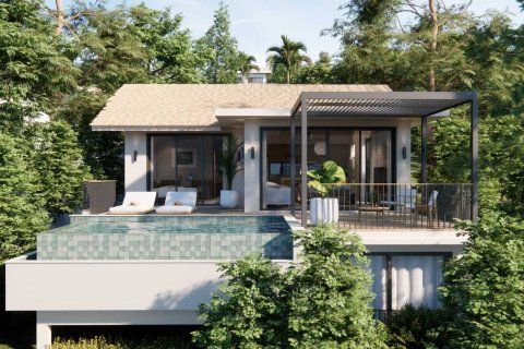 Вилла в Сураттхани, Таиланд с 2 спальнями  № 147584 - фото 5