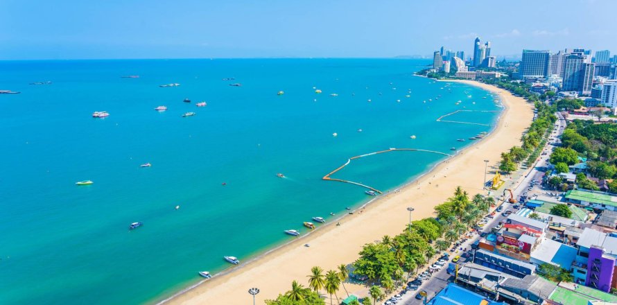 Отель в Паттайе, Таиланд 4484м2  № 180777