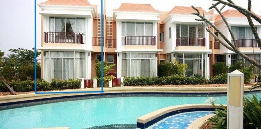 Таунхаус в Ча-аме, Таиланд с 2 спальнями  № 114908