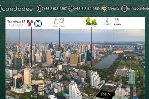 Eigentumswohnung in Watthana, Bangkok, Thailand, 2 Schlafzimmer № 220528 - Foto 14