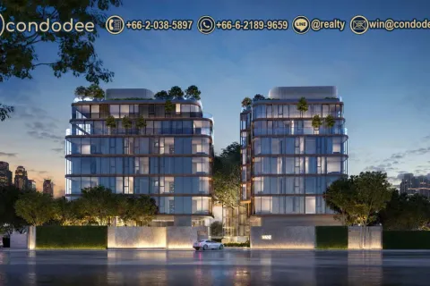 Eigentumswohnung in Watthana, Bangkok, Thailand, 2 Schlafzimmer № 220528 - Foto 13