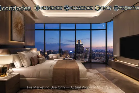 Eigentumswohnung in Watthana, Bangkok, Thailand, 2 Schlafzimmer  № 220531 - Foto 2