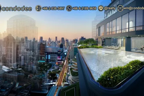 Eigentumswohnung in Watthana, Bangkok, Thailand, 2 Schlafzimmer  № 220531 - Foto 7