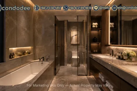 Eigentumswohnung in Bangkok, Thailand, 1 Schlafzimmer № 220532 - Foto 5