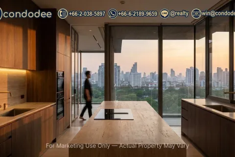 Eigentumswohnung in Watthana, Bangkok, Thailand, 3 Schlafzimmer  № 220529 - Foto 5