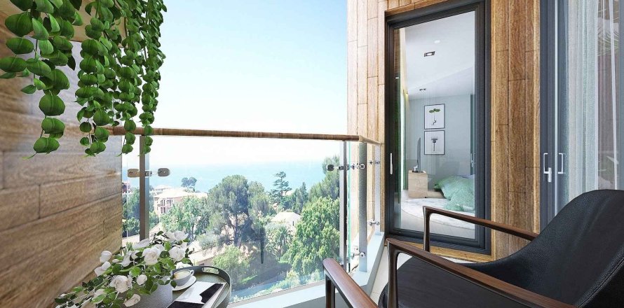 Condo à Phuket, Thaïlande, 2 chambres à The Serene Condominium № 167095