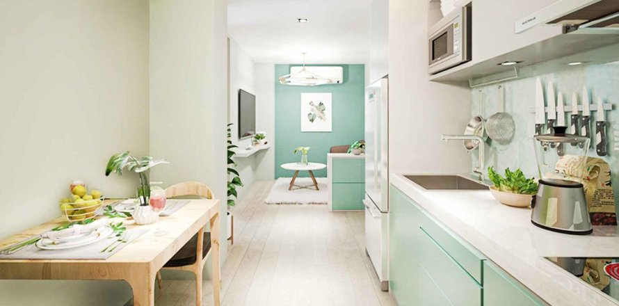 Condo à Phuket, Thaïlande, 1 chambre à The Serene Condominium № 167094