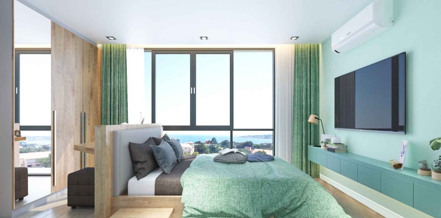 Condo à Phuket, Thaïlande, 1 chambre à The Serene Condominium № 167092