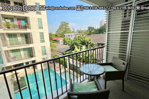 Condo à Watthana, Bangkok, Thaïlande, 2 chambres  № 200806