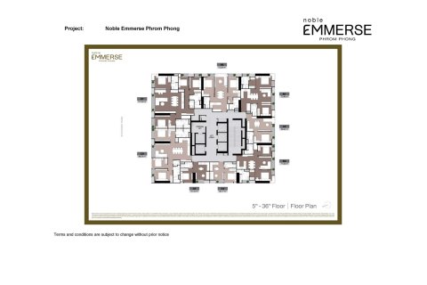 Eigentumswohnung in Bangkok, Thailand, 2 Schlafzimmer № 222665 - Foto 6