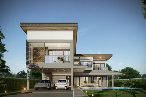 Villa auf Jomtien Beach, Pattaya, Thailand 5 Schlafzimmer № 222663 - Foto 2