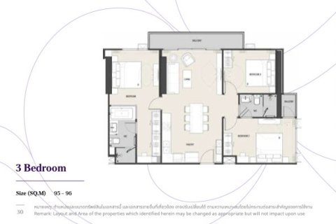 Eigentumswohnung in Chiang Mai, Thailand, 3 Schlafzimmer № 222662 - Foto 20