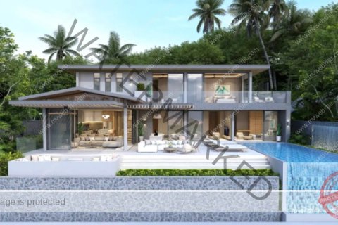 Villa sur Chaweng Beach, Ko Samui, Thaïlande 5 chambres № 222319