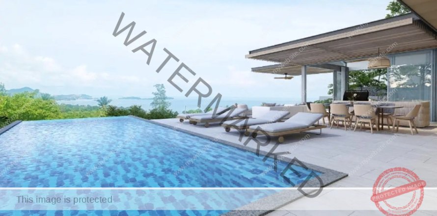Haus auf Chaweng Beach, Ko Samui, Thailand 5 Schlafzimmer № 222323
