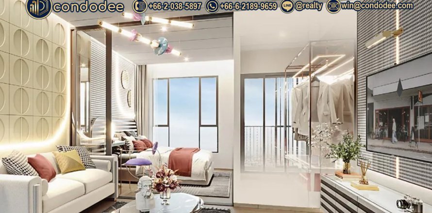 Condo in Khlong Toei, Bangkok, Thailand, 2 bedrooms  № 201320