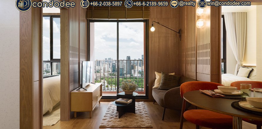Condo in Din Daeng, Bangkok, Thailand, 1 bedroom № 201316