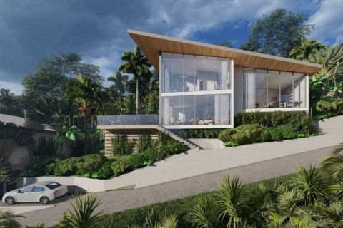 Вилла в Сураттхани, Таиланд с 2 спальнями  № 134620 - фото 1